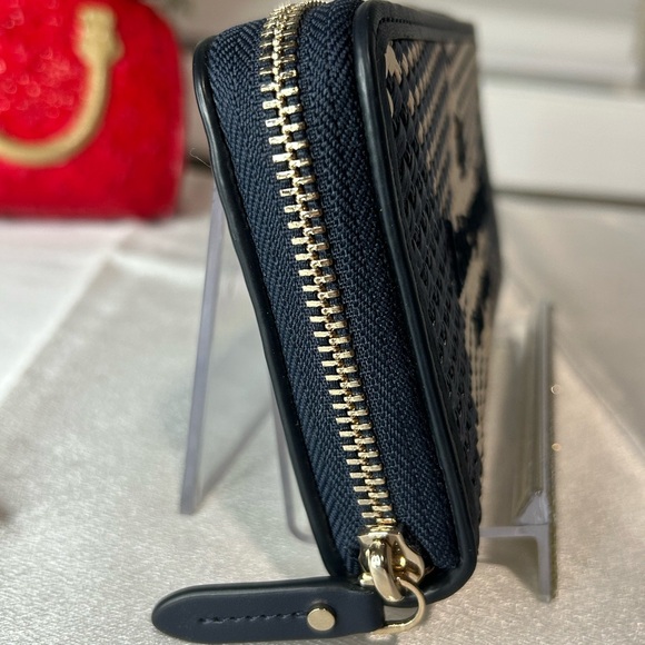 NWT Kate Spade blazer blu continental navy blue long wallet - Picture 2 of 5